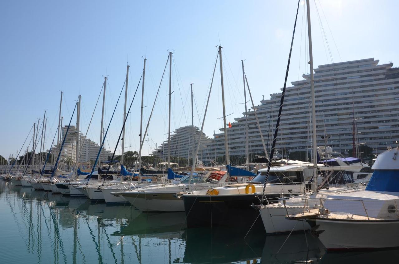 Lovely Apartment In Marina Baie Des Anges- Baronnet - Sew View, Free Parking Spaces On Site, Restaurants, Beach, Supermarket Вильнёв-Лубе Экстерьер фото